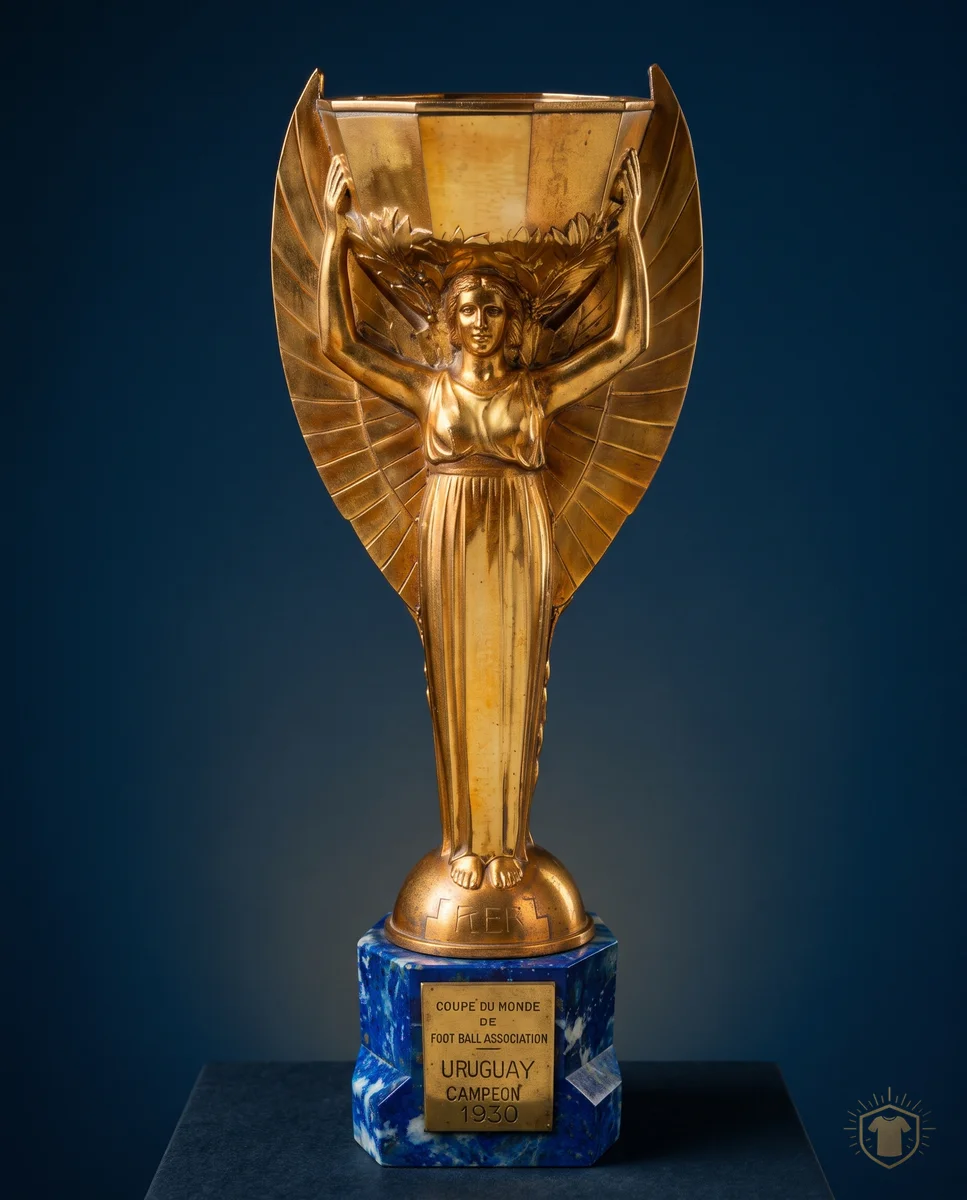 El trofeo · Copa del Mundo 1930